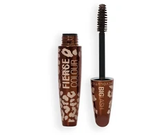 Makeup Revolution Big Lash Fierce Volume Blakstienų tušas Brown, 9 g