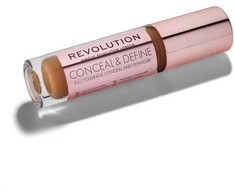 Makeup Revolution Conceal &amp; Define korekcinis skystas makiažo pagrindas C 14, 4 g