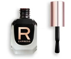 Makeup Revolution Express Nagų lakas Midnight Juodas, 10 ml