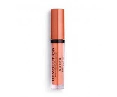 Makeup Revolution Sheer Lip Skysti lūpų dažai. Spalva: Brunch 123