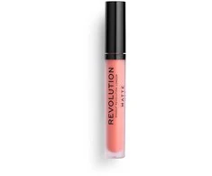 Makeup Revolution "Matte Lip" Skysti matiniai lūpų dažai, Spalva: RBF 107