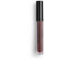 Makeup Revolution "Matte Lip" Skysti matiniai lūpų dažai, Spalva: Plum 148