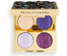 „Makeup Revolution Pro Ultimate“ akių šešėlių paletė „Hidden Jewels“, 4 atspalviai, 0,8 g