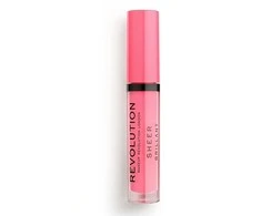 Makeup Revolution Sheer Lip Skysti lūpų dažai. Spalva: Cutie 139