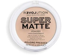 Makeup Revolution Super Matte Powder Maskuoklis Vanilla, 6 g