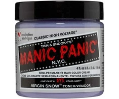Manic Panic Classic High Voltage Virgin Snow Semi-Permanent Hair Dye Virgin Snow, 118 ml