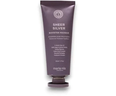 Maria Nila Sheer Sidabrinis Vegan Hair Treatment Kreminis Mask For Neutralisation Of Geltona Tones, 50 ml