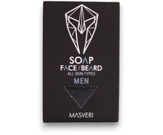 Masveri Paraben-Free Grooming Soap Bar For Cleansing Face &amp; Beard g 100