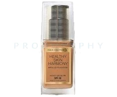 Max Factor Healthy Skin Harmony Liquid Foundation 79 Honey rusvai gelsvas SPF 20, 30 ml