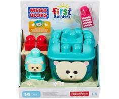 Mega Bloks, Pirmieji statybininkai, Konstruoti - Svyruojantis Ežiukas, Konstruktorius Rinkinys, Unisex, 1-5 Metalas