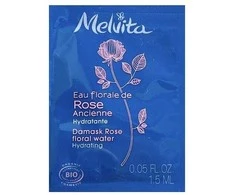 Melvita, Damask Rose, Organic, Hydrating, Floral Vanduo, For Face - Neck, 1.5 ml *Sample