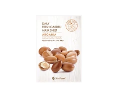 „Mijin Skin Planet“ drėkinamoji lakštinė veido kaukė su argano aliejumi, 25 ml