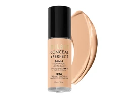 Milani Conceal + Perfect Liquid Foundation &amp; Maskuoklis 2-In-1 02A Creamy Natural, 30 ml