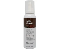 Kondicionuojančios dažomosios putos MILK SHAKE Colour whipped cream ,,Warm Brunette", 100m