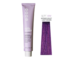 Milk Shake Milk_Shake Creative Permanent Color 5.77 Intense Violet šviesiai rudas, 100 ml