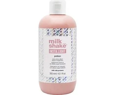 Milk Shake Insta.Light Potion Leave In Treatment Nenuplaunama blizgesio suteikianti priemonė plaukams, 300 ml