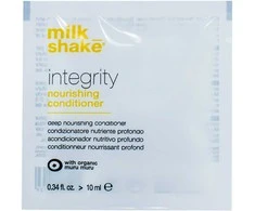 „Milk Shake Integrity“ plaukų kondicionierius be parabenų, kondicionuojantis ir maitinantis, 10 ml