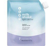 Milk Shake Light Catcher nuo 7 pakopų šviesinimo plaukų oksidanto milteliai, 400g