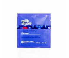 Milk Shake, Sidabrinis Shine, Hair Šampūnas, For Neutralisation Of Geltona Tones, 10 ml