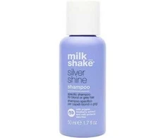 Milk Shake Sidabrinis Shine Hair Šampūnas For Neutralisation Of Geltona Tones, 50 ml