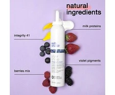 Kondicionuojančios putos šviesiems ir žiliems plaukams Milk_Shake Silver Shine Whipped Cream, 200 ml
