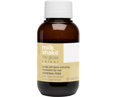 Milk Shake The Gloss Ammonia Free Demi-Permanent Hair Dye 10.1110AA Intense Ash Platinum Lightest Blond, 60 ml
