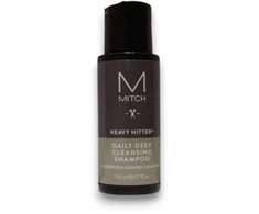 „Mitch by Paul Mitchell“ plaukų priežiūros priemonė „Heavy Hitter“ be parabenų, giliai valomoji plaukų kaukė, 50 ml
