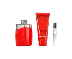 Mont Blanc Set Montblanc: Legend Raudona, Eau De Parfum, For Men, 100 ml + Legend Raudona, Eau De Parfum, For Men, 7.5 ml + Legend Raudona, Dušo želė, 100 ml