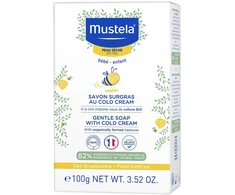 Mustela, Cold Kreminis, Natural Beeswax, Gentle Cleansing, Soap Bar, 100 g
