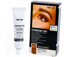 Neva, Eyebrow Tint, Permanent Hair Dye, šviesiai rudas, 30 ml