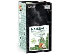 Neva, Naturalis, Permanent Hair Dye, 3.0 Intense Dark Brown, 150 ml