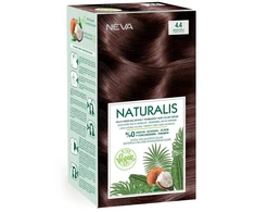 Neva, Naturalis, Permanent Hair Dye, 4.4 Chestnut Brown, 150 ml