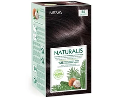 Neva, Naturalis, Permanent Hair Dye, 5.0 Intense šviesiai rudas, 150 ml