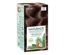 Neva, Naturalis, Vegan, Permanent Hair Dye, 6.77 Hot Chocolate, 150 ml