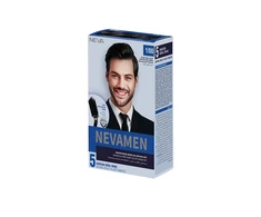 Neva, Nevamen, Semi-Permanent Hair Dye, 1/00 Natural Intense Juodas, 150 ml
