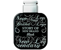 New Brand, Story Of New Brand Juodas, Eau De Toilette, For Men, 100 ml