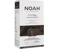Noah, Permanent Hair Colour, Permanent Hair Dye, 4.0 Brown, 140 ml