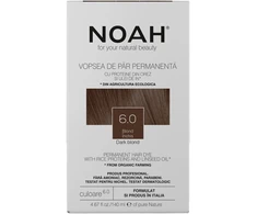 Noah, Permanent Hair Colour, Permanent Hair Dye, 6.0 Dark Skirtas šviesiems plaukams, 140 ml