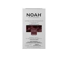 Noah, Permanent Hair Colour, Permanent Hair Dye, 6.66 Intense Raudona, 140 ml