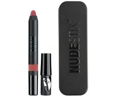 „Nudestix Intense Matte“ lūpų pieštukas ir skruostų skaistalai 2 viename „Kiss“ 2,5 g