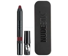 „Nudestix Intense Matte“ lūpų pieštukas ir skruostų skaistalai 2 viename „Raven“ 2,5 g