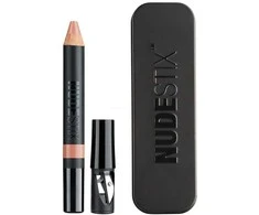 „Nudestix Intense Matte“ lūpų pieštukas ir skruostų skaistalai 2 viename „Whisper“ 2,8 g