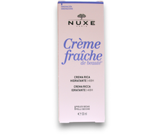 NUXE 48 val. drėkinantis tirštos konsistencijos kremas sausai ir labai sausai odai „Crème Fraîche® de Beauté 48H Moisturizing rich cream for dry skin“, 30 ml