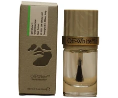 Off White Off Baltas Off-Baltas , Color Matter, Top Coat, Nagų lakas, 10 ml For Women