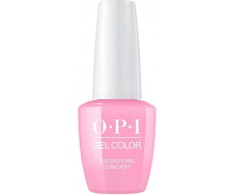 Opi Gel Color Semi-Permanent Nagų lakas Suzi Shops &amp; Island Hops, 15 ml
