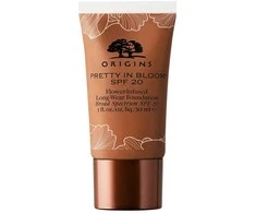„Origins Pretty In Bloom“ ilgai išliekantis kreminis makiažo pagrindas Nr. 700 labai gilus neutralus SPF 20, 30 ml