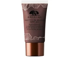 „Origins Pretty In Bloom“ ilgai išliekantis kreminis makiažo pagrindas „740 Very Deep Cool SPF 20“, 30 ml