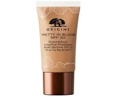 Origins, Pretty In Bloom, Long Wearing, Kreminis Foundation, 500, Medium Deep Warm, SPF 20, 30 ml