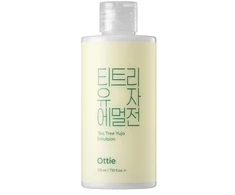 Ottie Tea Tree Yuja Hydrating Day &amp; Night Emulsion Face, 210 ml