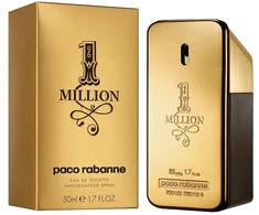 Paco Rabanne, 1 Million, Eau De Toilette, For Men, 50 ml